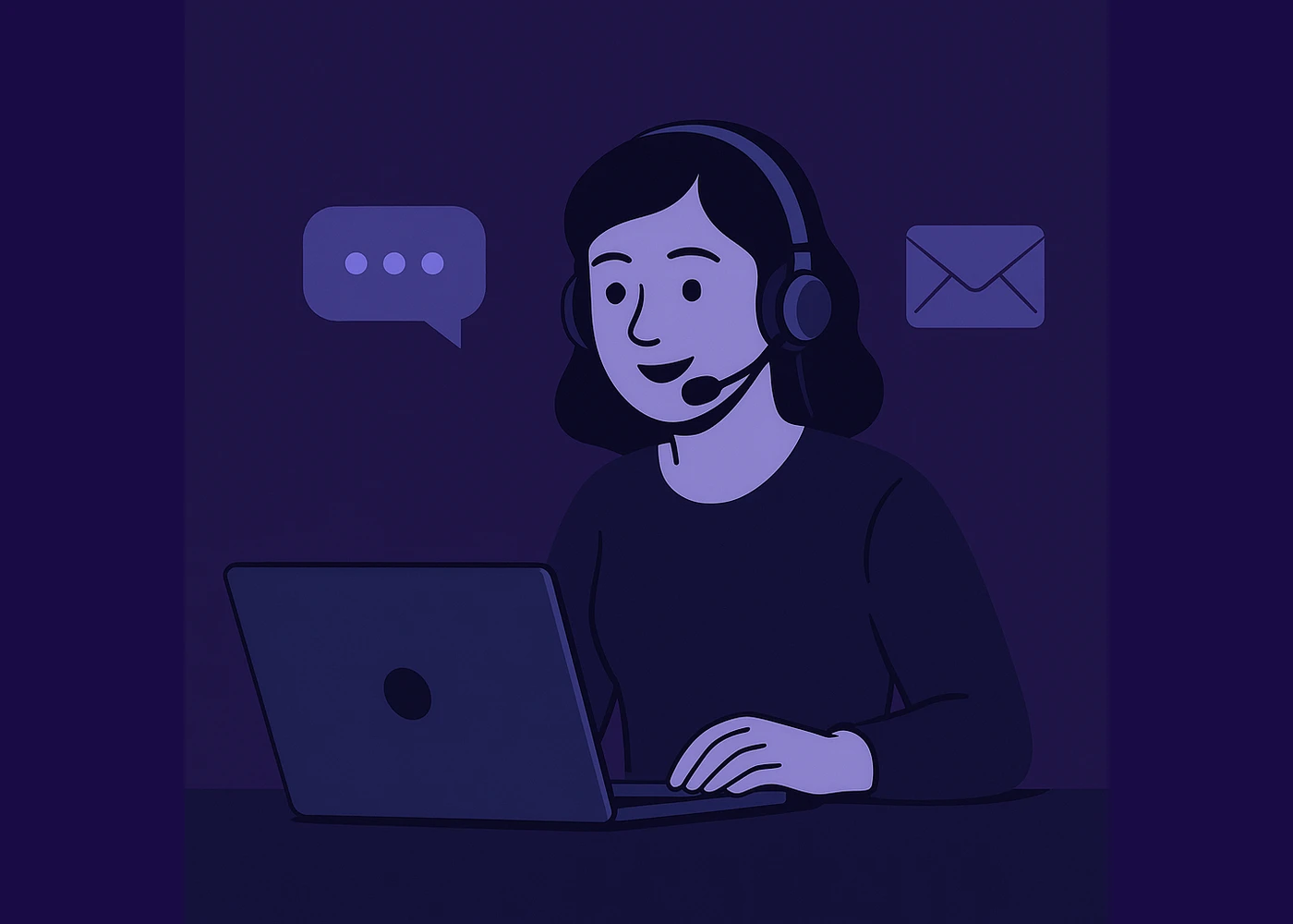 VoiceOver Maker support specialist assisting customers